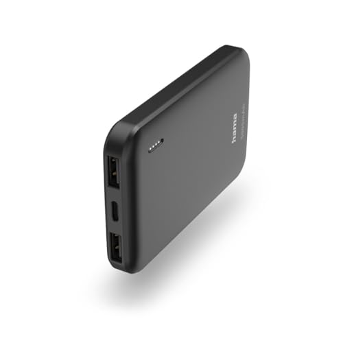 hama-powerbank-pocket-5-5000mah-2x-usb-a-usb-c-eingang-led-anzeige-tragbares-lad image 8