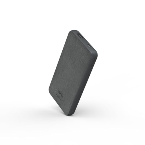 hama-powerbank-fabric-10-10000mah-usb-c-grau image 2