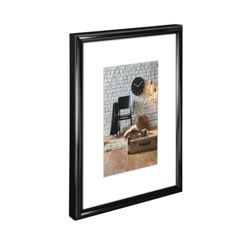 hama-kunststoffrahmen-sevilla-schwarz-din-a4-21-x-29-7-cm-mit-passepartout image 8