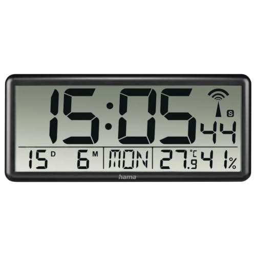 hama-jumbo-xxl-funk-wanduhr-digitale-funkuhr-mit-thermometer-und-hygrometer-datu image 5