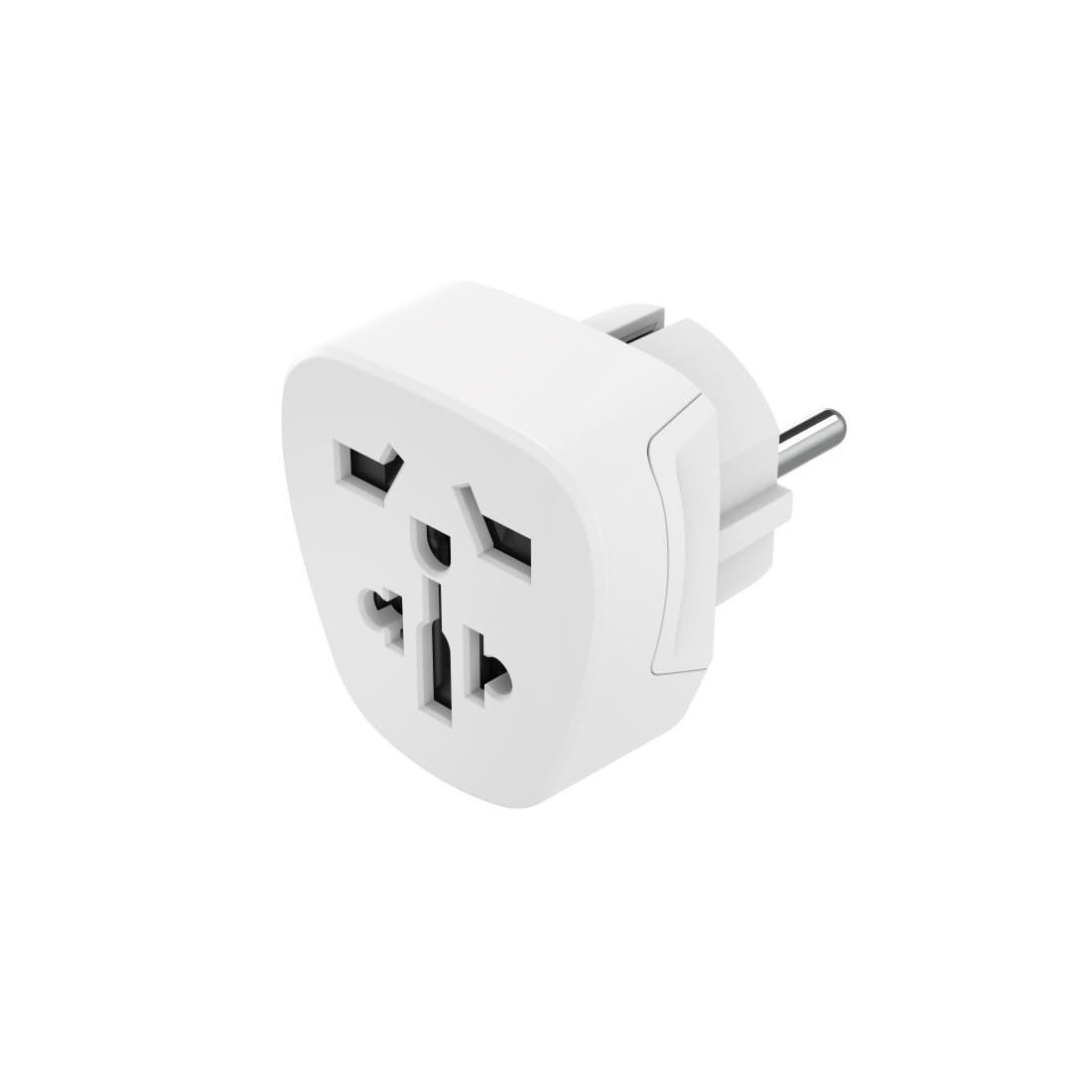 hama-reiseadapter-typ-e-f-universal-welt-nach-europa-3-polig-wei-100-250v-kompat image 2