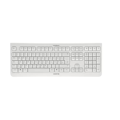 cherry-kw-3000-kabellose-office-tastatur-deutsch-qwertz-wei-grau image 7