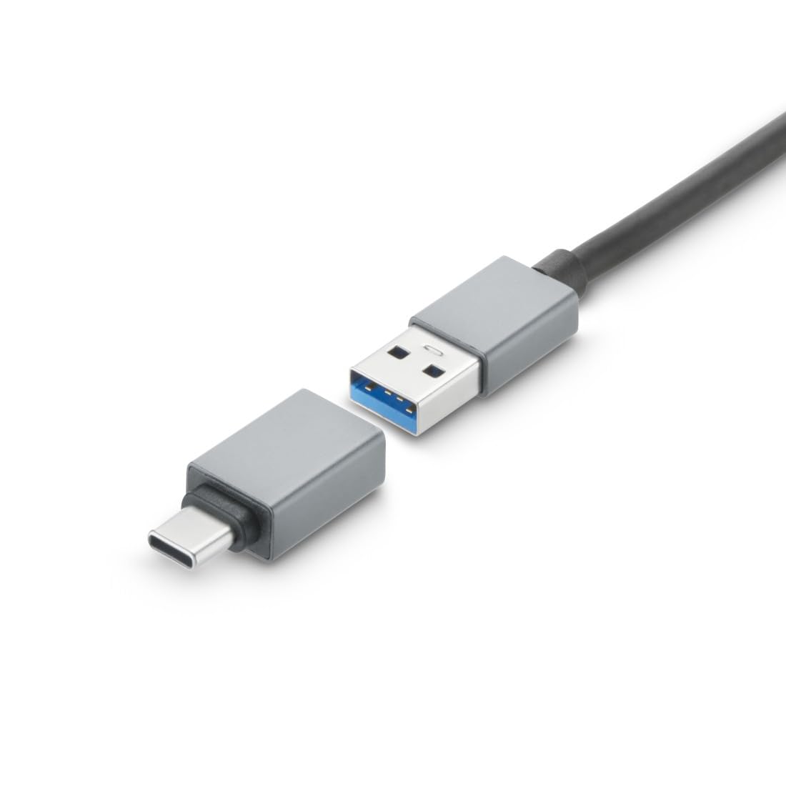 hama-usb-hub-7-ports-mit-netzteil-usb-a-und-usb-c-adapter-aluminium-schwarz image 3