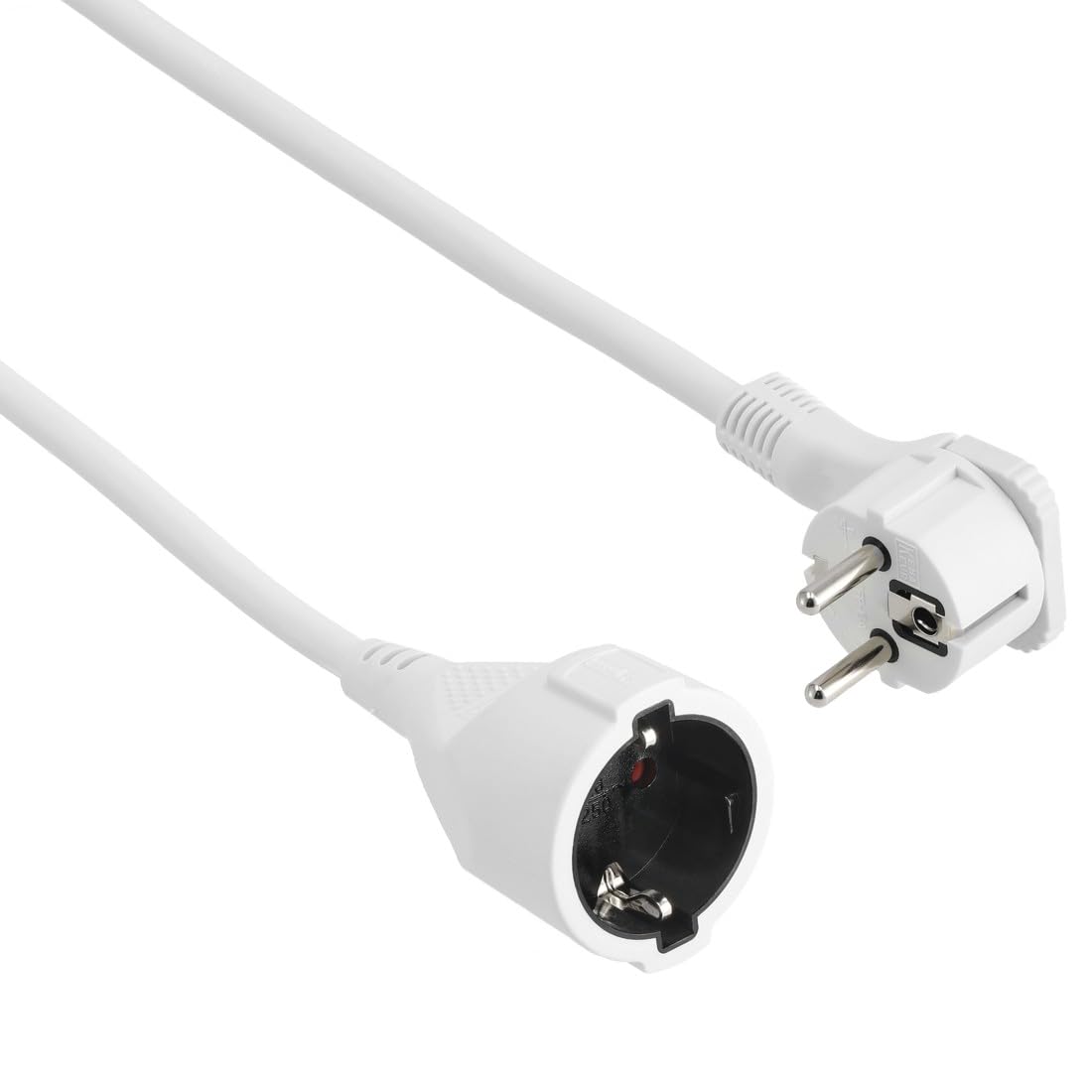 hama-verl-ngerungskabel-5-m-mit-schuko-flachstecker-wei-f-r-innenbereich image 2