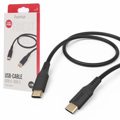 hama-flexible-usb-c-auf-usb-c-ladekabel-silikon-1-5-m-schnellladung-vergoldete-s image 3