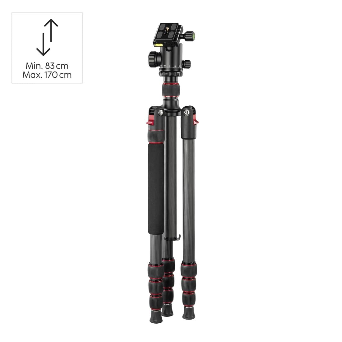 hama-reisestativ-ramble-ii-duo-carbon-3-fach-ausziehbares-dreibein-stativ-mit-ei image 5