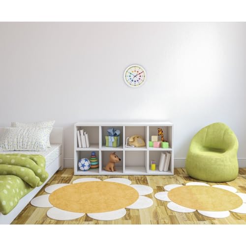 hama-wanduhr-easy-learning-f-r-kinder-30-cm-durchmesser-ger-uscharm-montessori-s image 7