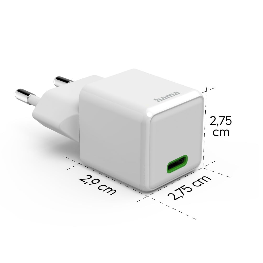 hama-schnellladeger-t-20w-usb-c-power-delivery-quick-charge-nano-format-wei image 3