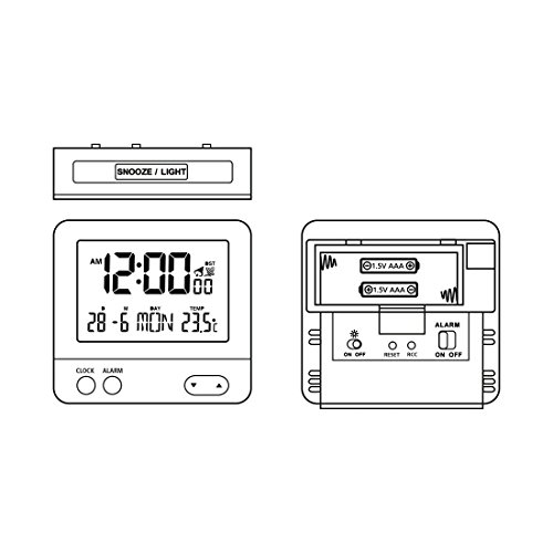 hama-rc-540-funkwecker-dcf-signal-temperaturanzeige-nachtlicht image 8