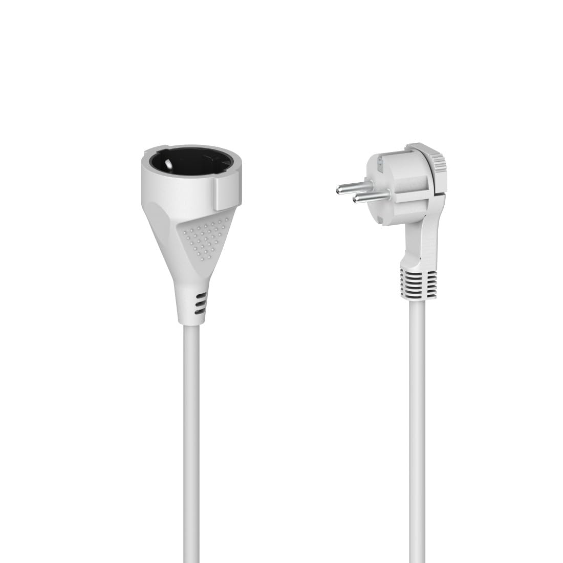 hama-verl-ngerungskabel-5-m-mit-schuko-flachstecker-wei-f-r-innenbereich image 1