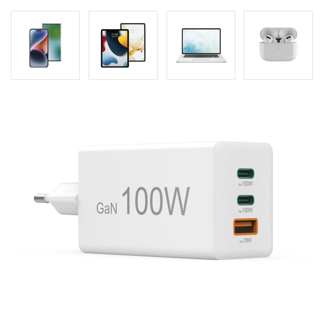 hama-usb-schnellladeger-t-100w-gan-2x-usb-c-1x-usb-a-power-delivery-quick-charge image 8