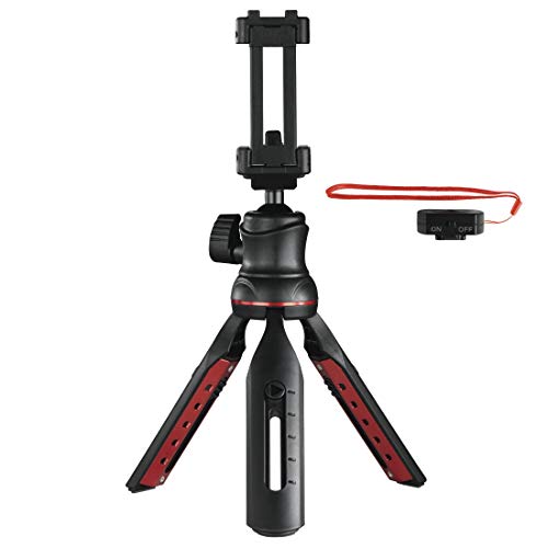 hama-solid-ii-handystativ-mit-bluetooth-fernausl-ser-reisestativ-mit-1-4-gewinde image 8