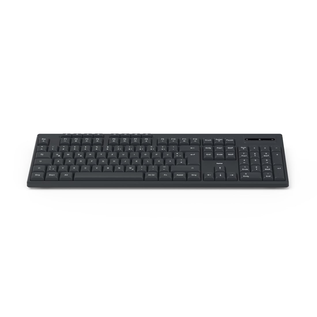 hama-funktastatur-wk-200-2-4-ghz-qwertz-multimedia-tasten-ki-assistent image 1