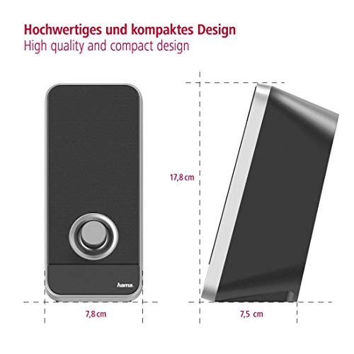hama-sonic-ls-206-usb-lautsprecher-3w-3-5mm-klinke-usb-stromversorgung-schwarz image 8