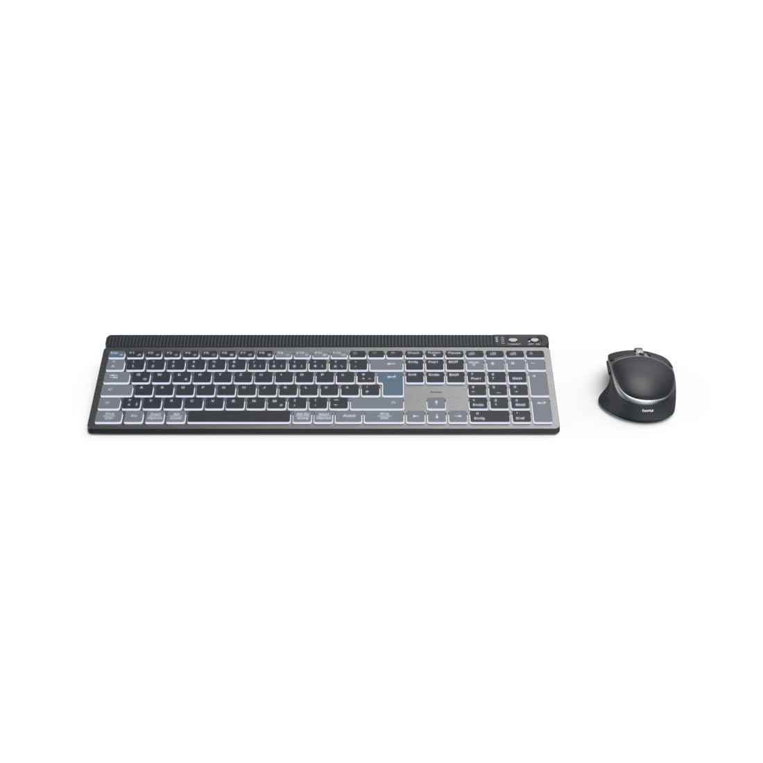 hama-tastatur-maus-set-kabellos-multi-device-funk-bluetooth-led-qwertz-de-leise- image 1