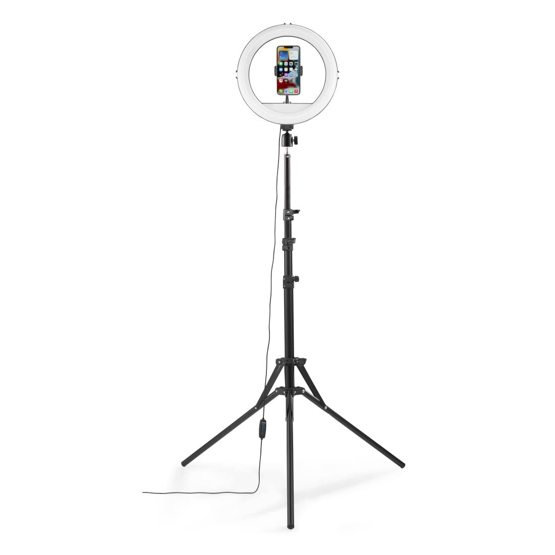 hama-led-ringlicht-mit-stativ-12-30cm-f-r-smartphone-inkl-bluetooth-fernausl-ser image 7