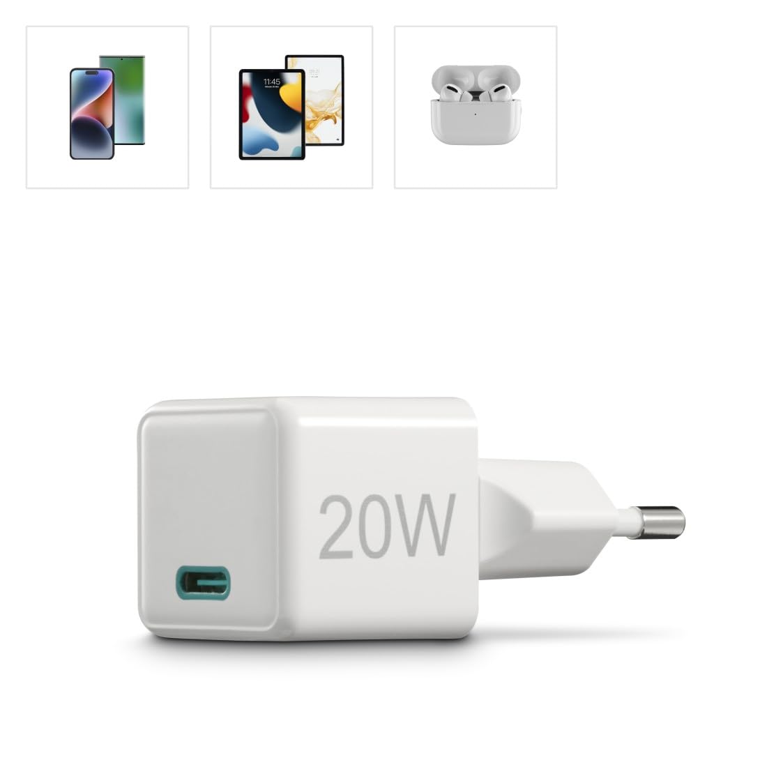hama-schnellladeger-t-20w-usb-c-power-delivery-quick-charge-nano-format-wei image 5