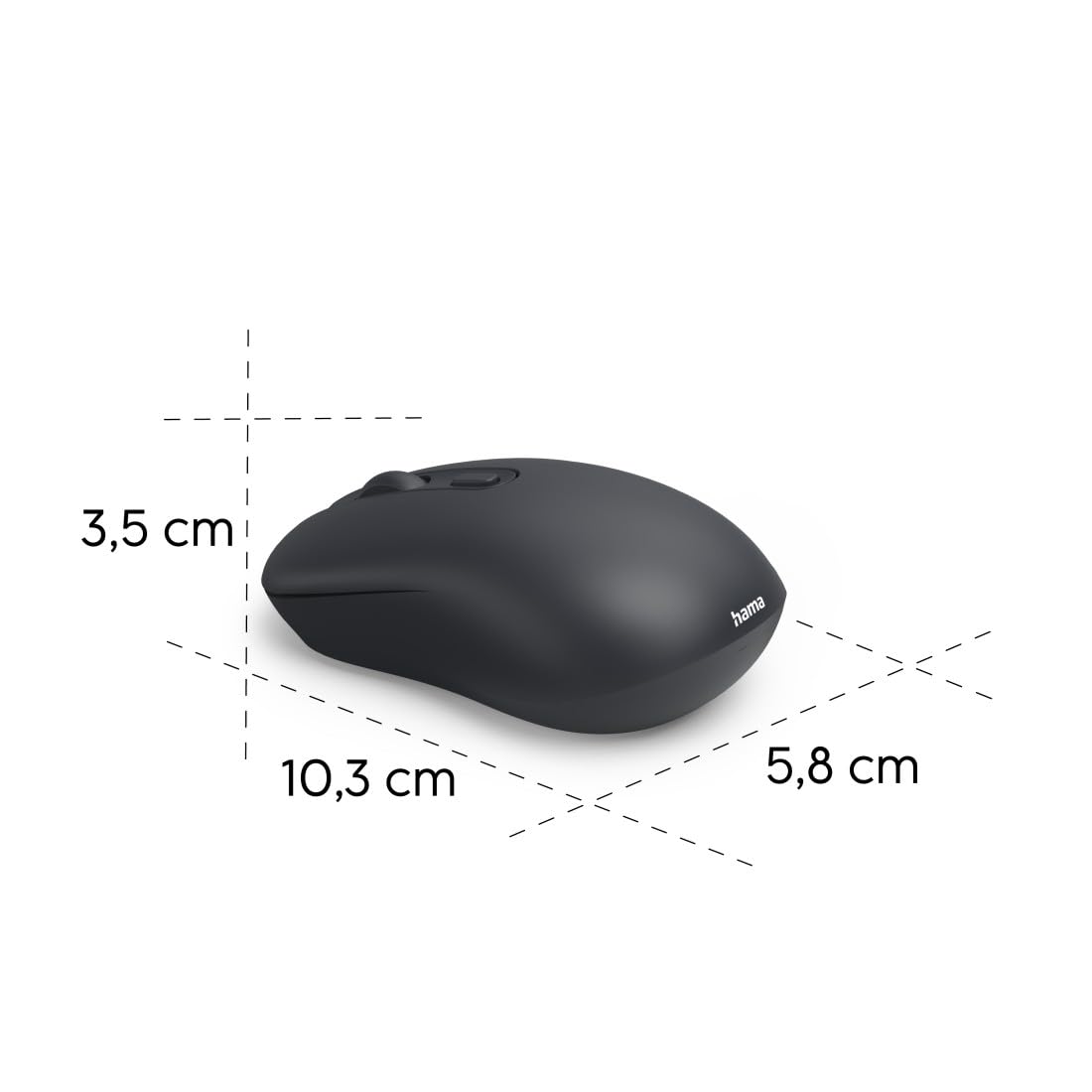 hama-wahre-kabellose-maus-optische-funkmaus-wm-200-2-4-ghz-4-tasten-leise-schwar image 6