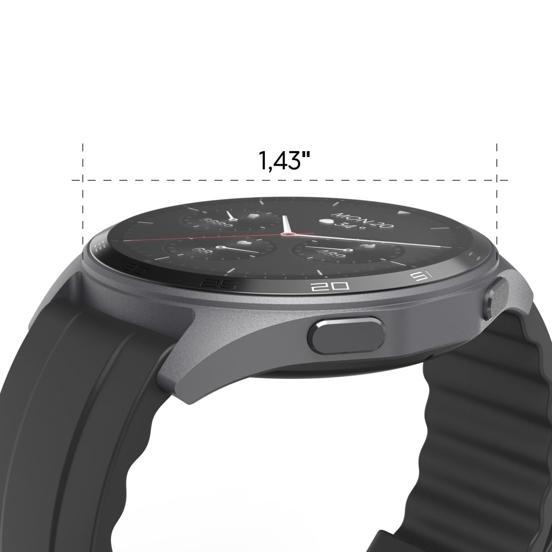 hama-smartwatch-7010-1-43-amoled-always-on-gps-telefonfunktion-ip68-110-sportmod image 6