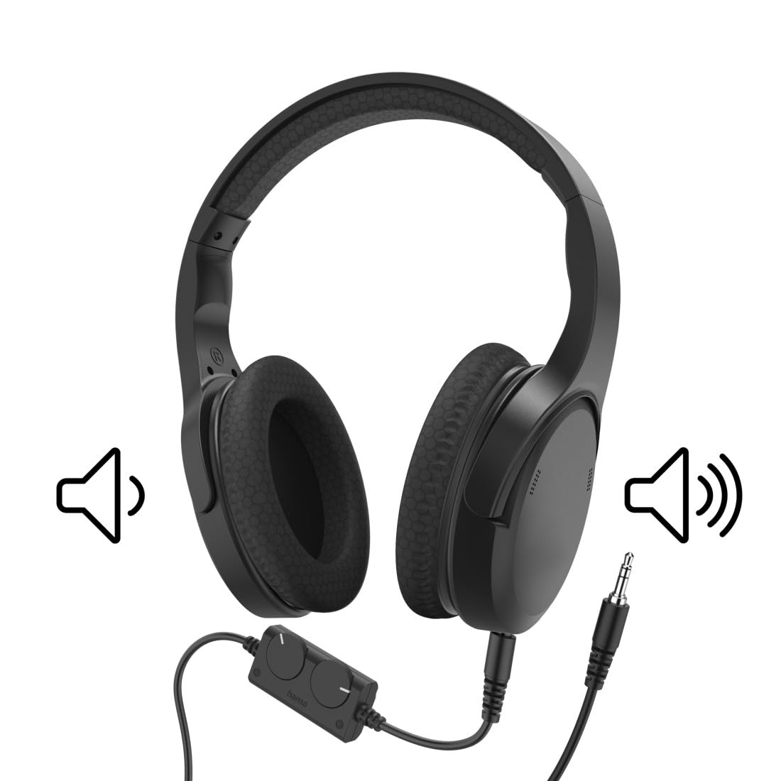 hama-tv-kopfh-rer-mit-kabel-6m-over-ear-mit-getrennter-lautst-rkeregelung-links- image 3