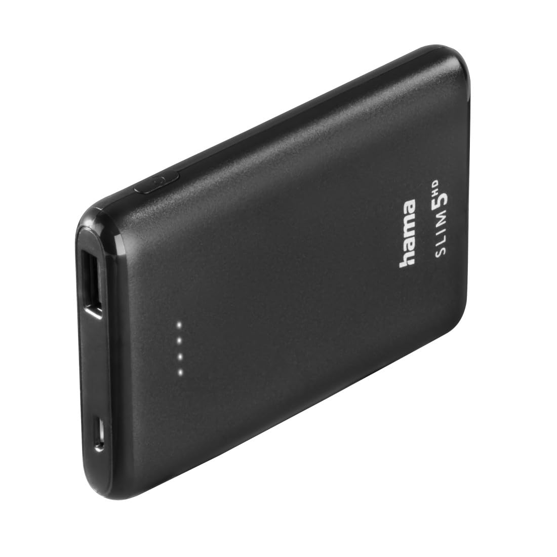 hama-powerbank-slim-5hd-5000mah-externer-akku-schwarz image 1