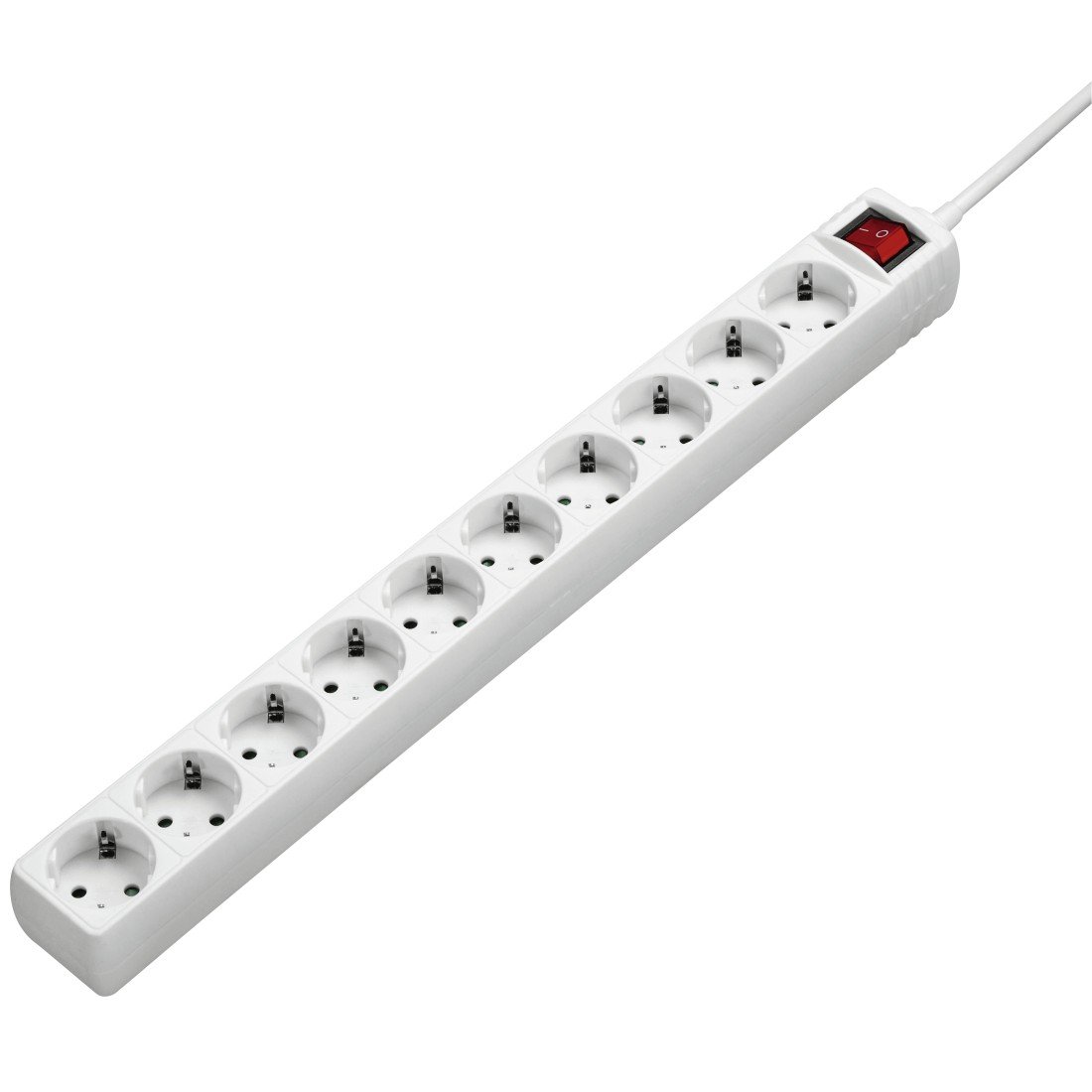 hama-10-fach-steckdosenleiste-mit-schalter-3m-kabel-schutzkontakt-45-gedrehte-st image 1
