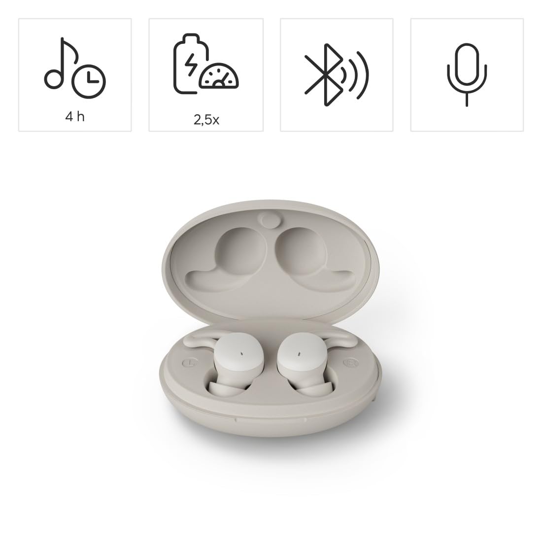 hama-spirit-calm-in-ear-bluetooth-kopfh-rer-tws-ear-hook-grau image 2