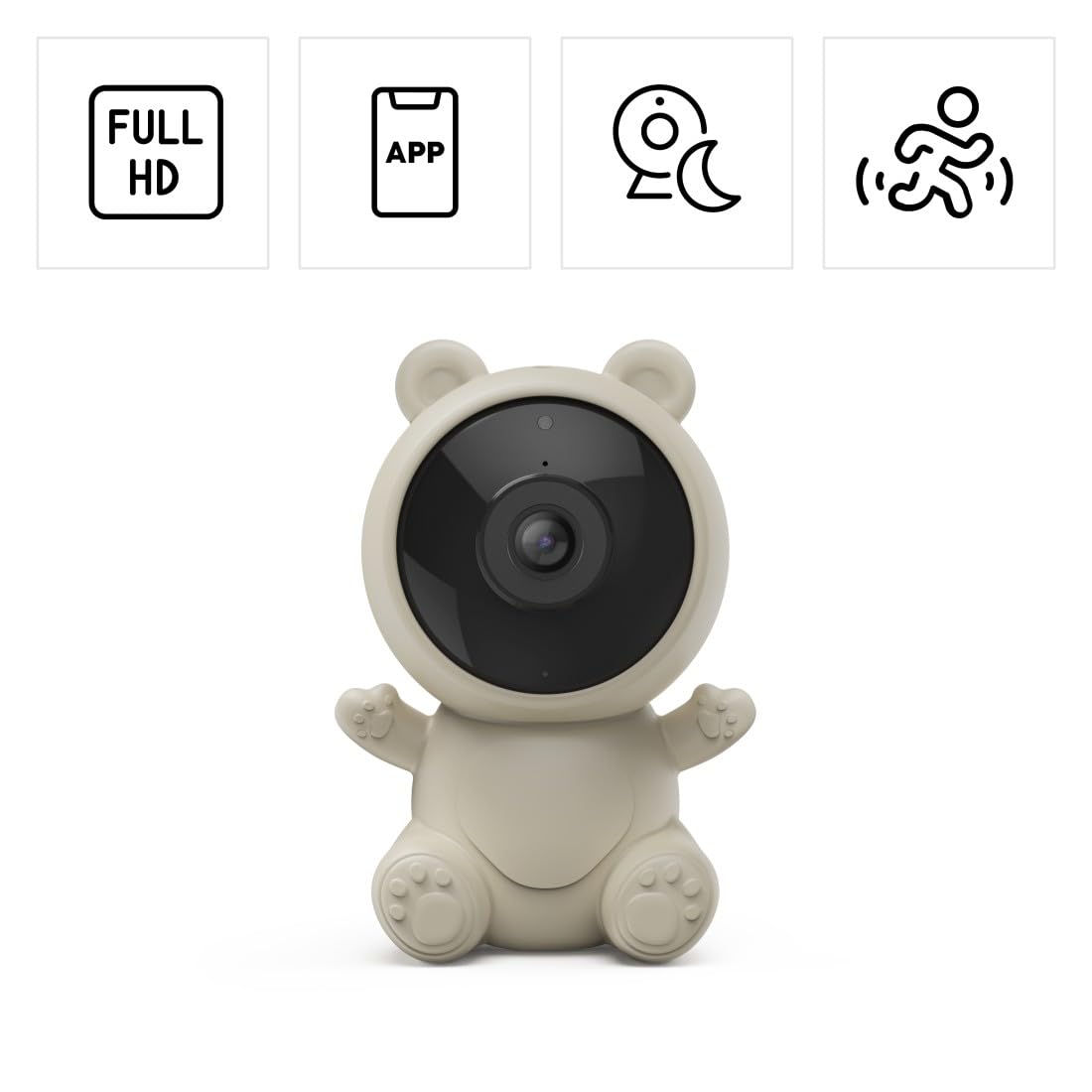 hama-smart-wlan-berwachungskamera-1080p-mit-nachtsicht-teddy-design-bewegungserk image 2