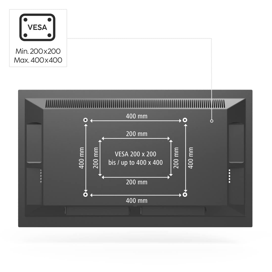 hama-deckenhalterung-f-r-fernseher-32-65-zoll-schwenkbar-neigbar-50-kg image 7