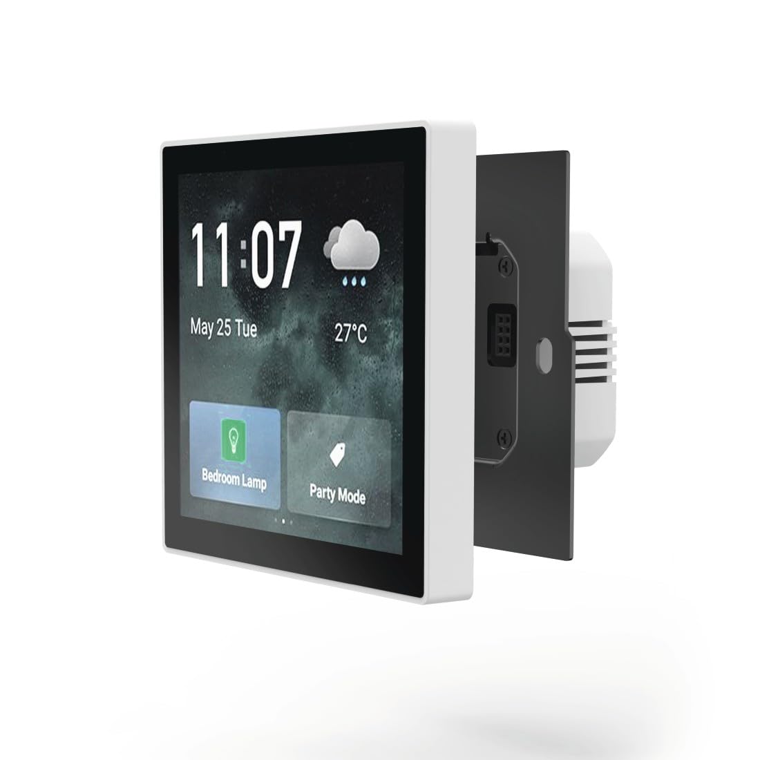 hama-smart-home-zentrale-mit-4-zoll-touchscreen-display-zigbee-3-0-gateway-wei-f image 1