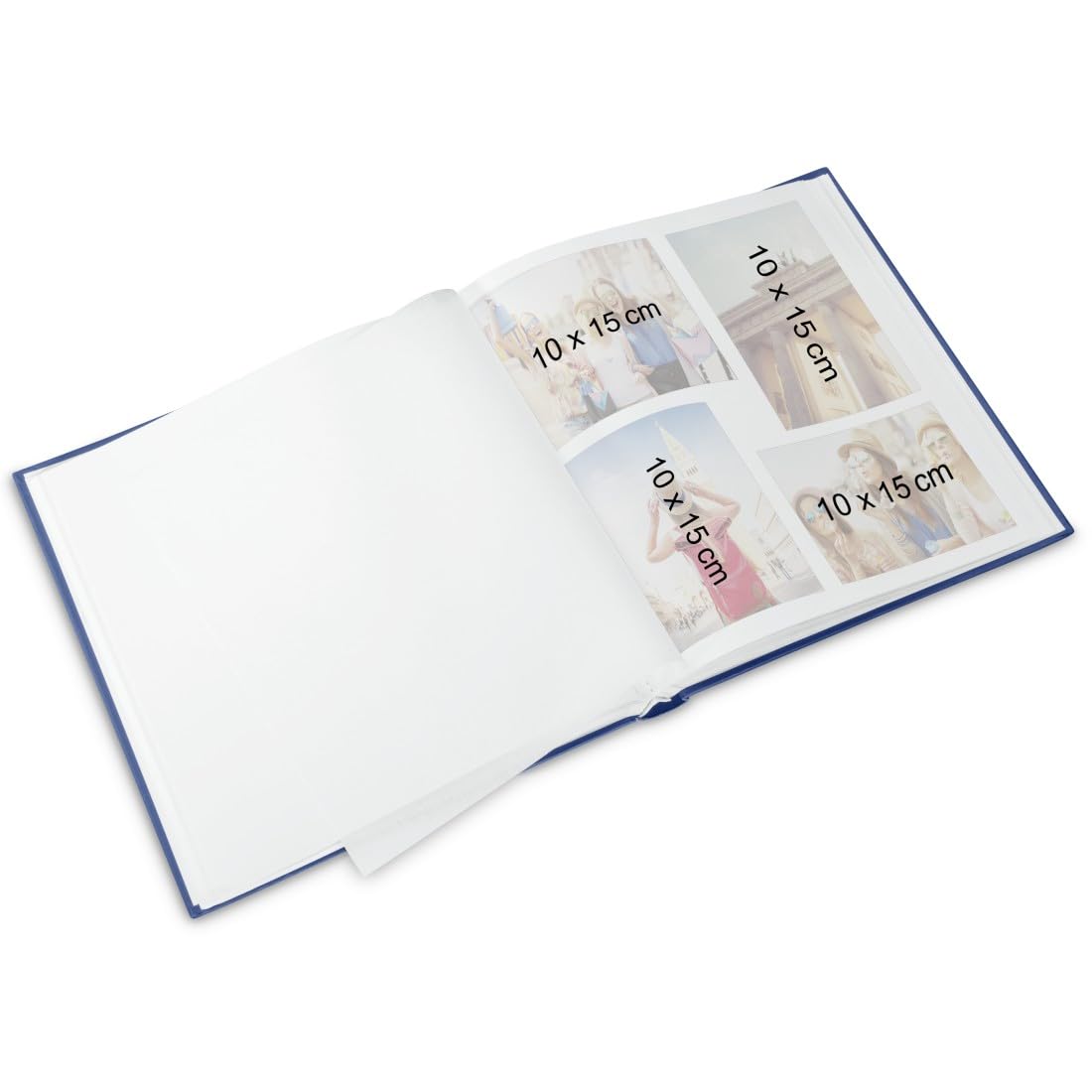 hama-babyalbum-to-the-moon-fotoalbum-mit-60-seiten-240-fotos-29x32-cm-wei image 2