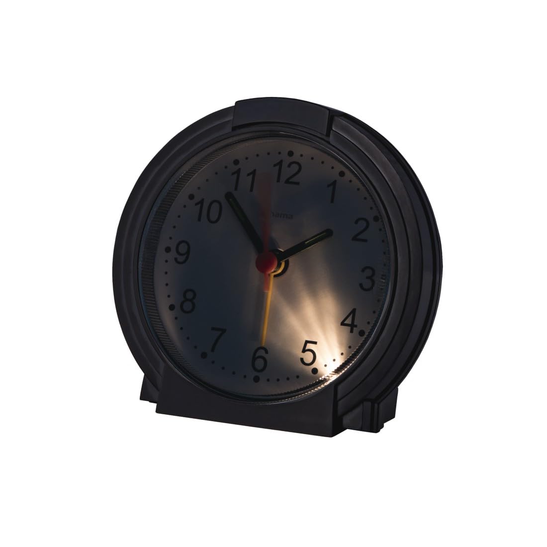 hama-classic-analoger-wecker-ohne-ticken-batteriebetriebene-uhr-mit-alarmfunktio image 3