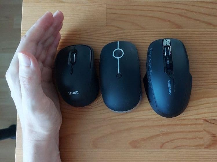 Perfekte Maus fürs Büro
