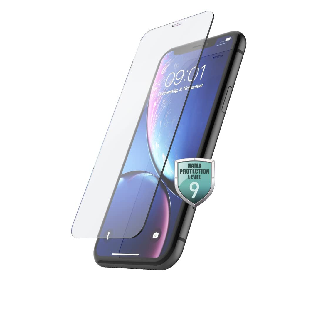 hama-schutzglas-f-r-apple-iphone-xr-11-10h-h-rte-klar-mit-easy-on-montagehilfe image 2