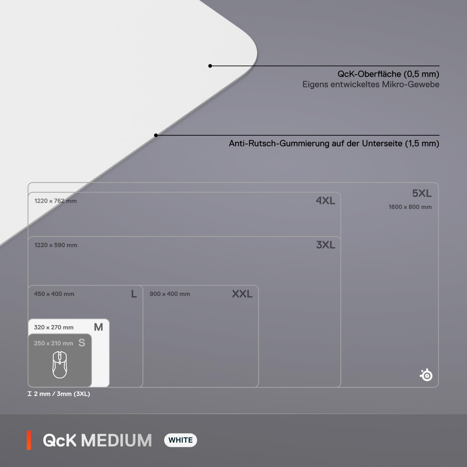 steelseries-qck-mauspad-mittel-wei-320mm-x-270mm image 5
