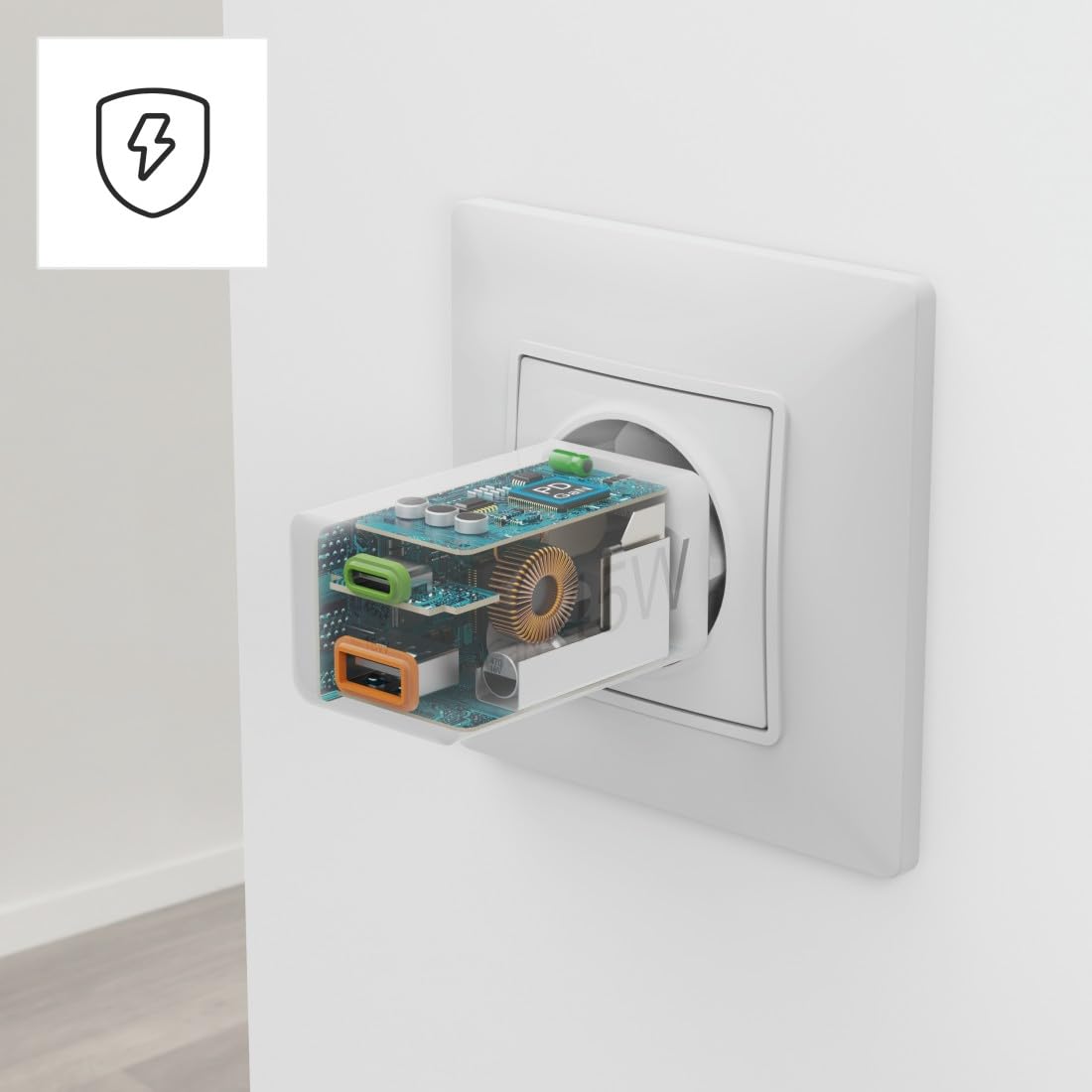 hama-45w-gan-schnellladeger-t-usb-c-usb-a-power-delivery-quick-charge-3-0-kompak image 8
