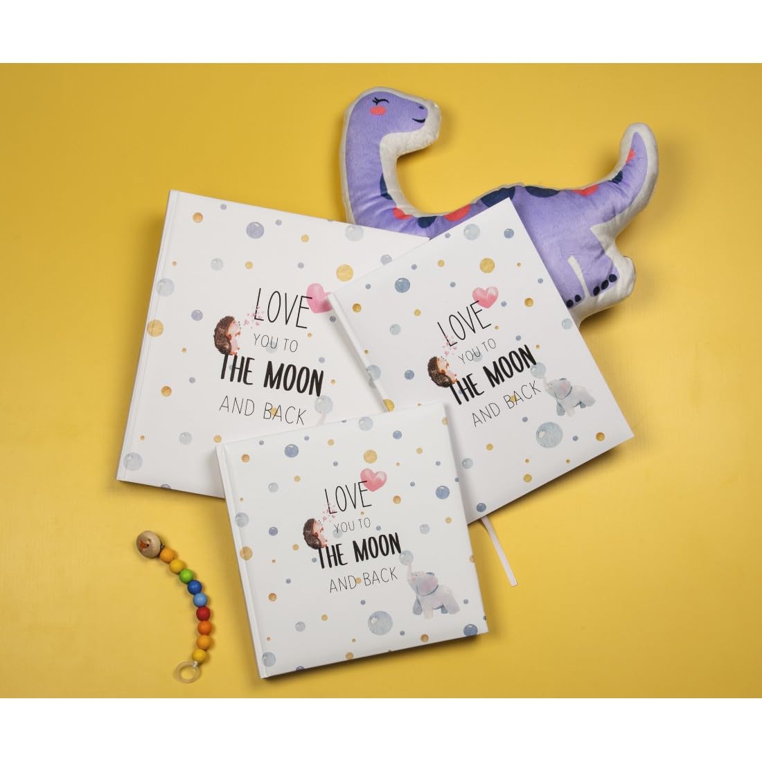hama-babyalbum-to-the-moon-fotoalbum-mit-60-seiten-240-fotos-29x32-cm-wei image 3