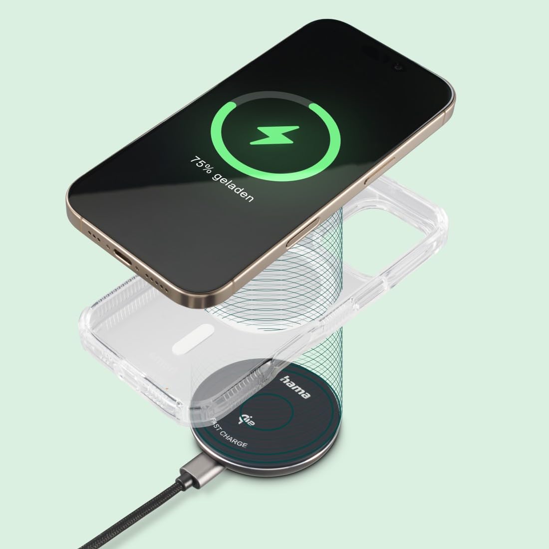 hama-qi2-magnetische-ladestation-15-w-mit-magsafe-kompatibel-schwarz-anthrazit image 8