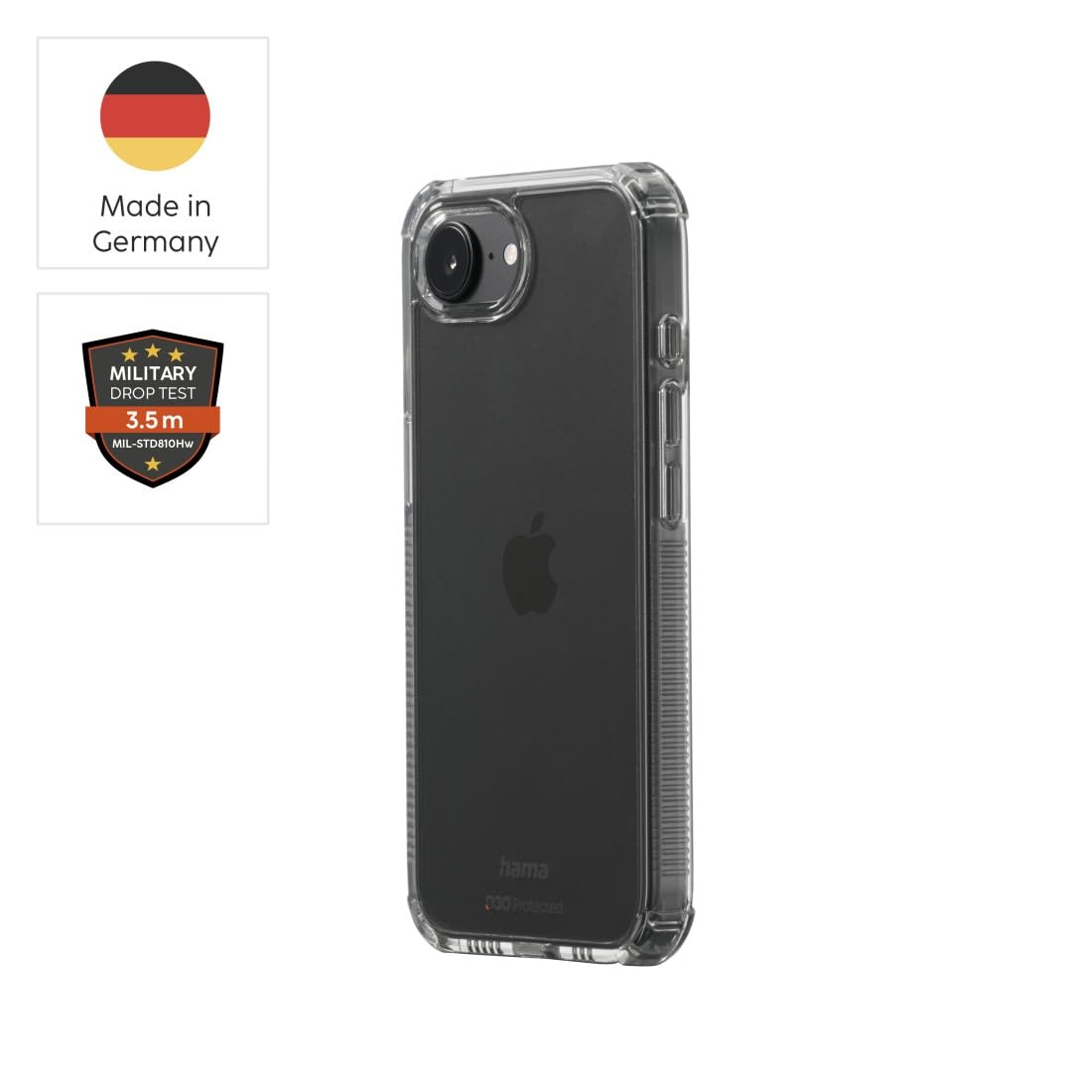 hama-extreme-protect-handyh-lle-f-r-apple-iphone-16e-durchsichtig-d3o-material image 2