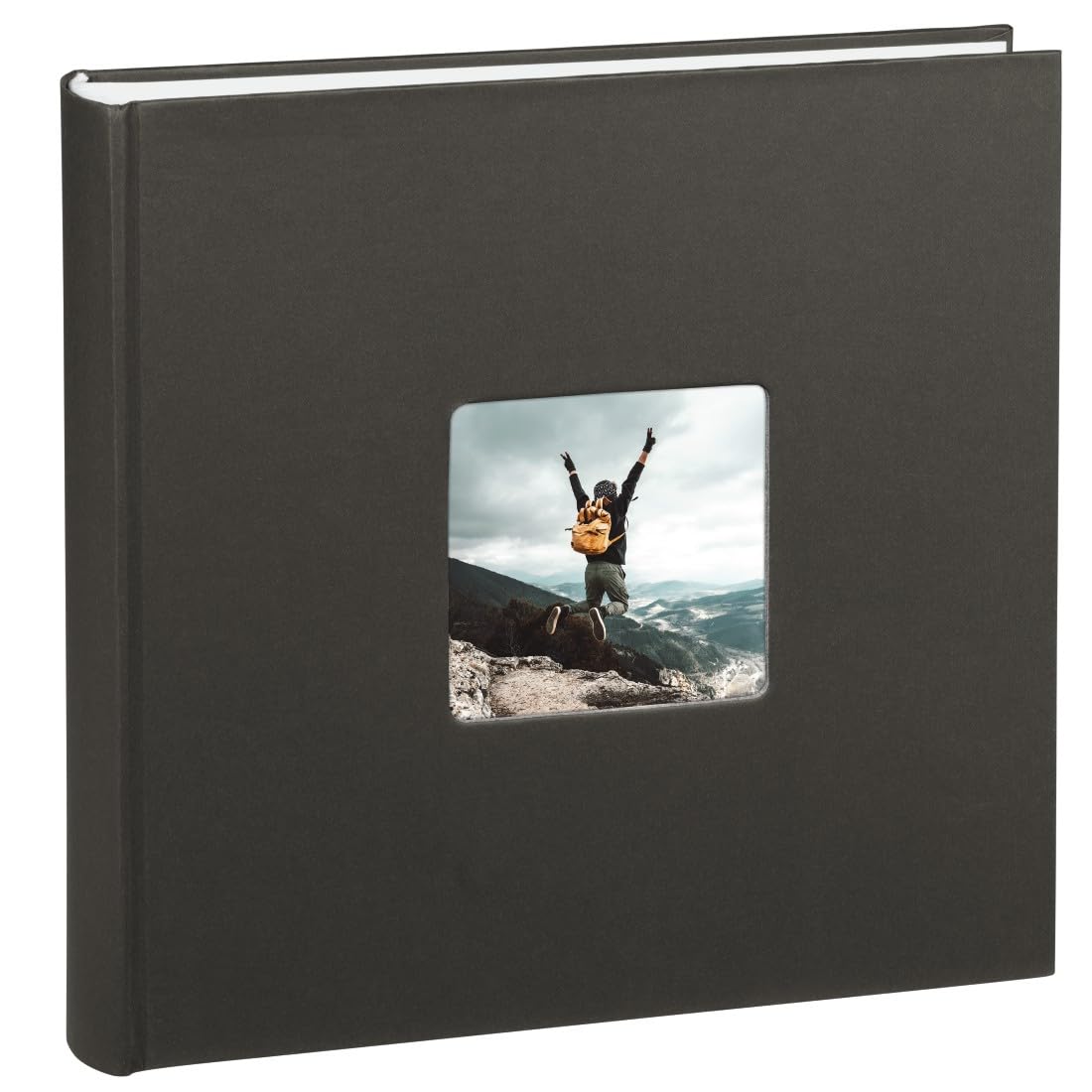 hama-jumbo-fotoalbum-30x30-cm-gebundenes-album-mit-100-wei-en-seiten-f-r-400-fot image 3