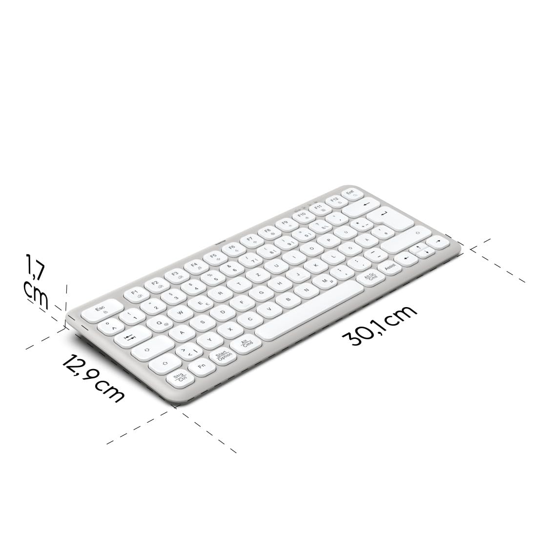 hama-wk-500-kabellose-multi-device-tastatur-funk-bluetooth-75-ki-assistent image 6