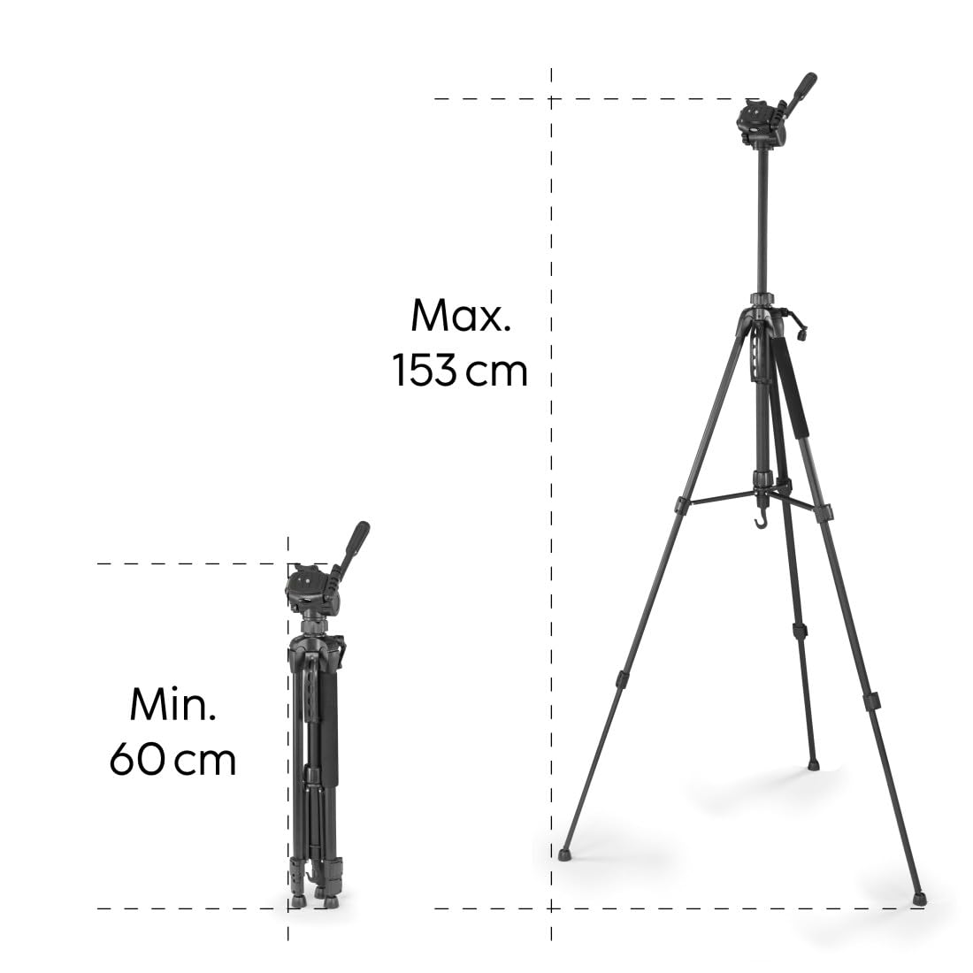 hama-stativ-kamera-action-153-3d-leichtes-fotostativ-mit-handy-halterung image 8