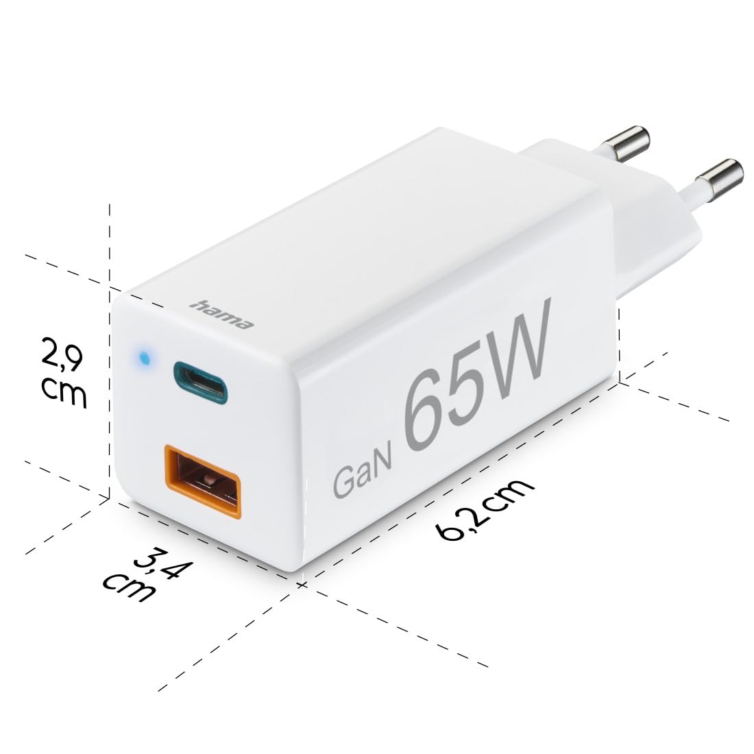 hama-usb-c-ladeger-t-65w-gan-2-port-usb-c-pd-usb-a-qc-3-0-schnellladeger-t-f-r-h image 8