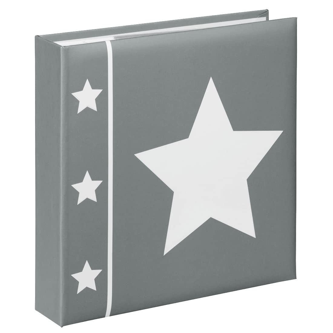 hama-memo-album-skies-f-r-200-fotos-im-format-10x15-cm-grau image 1