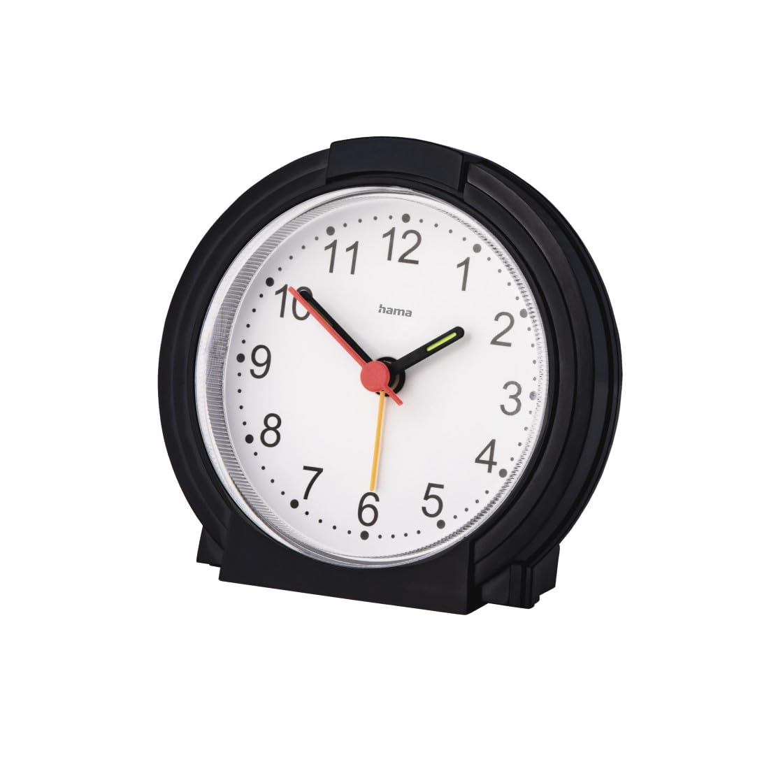 hama-classic-analoger-wecker-ohne-ticken-batteriebetriebene-uhr-mit-alarmfunktio image 1