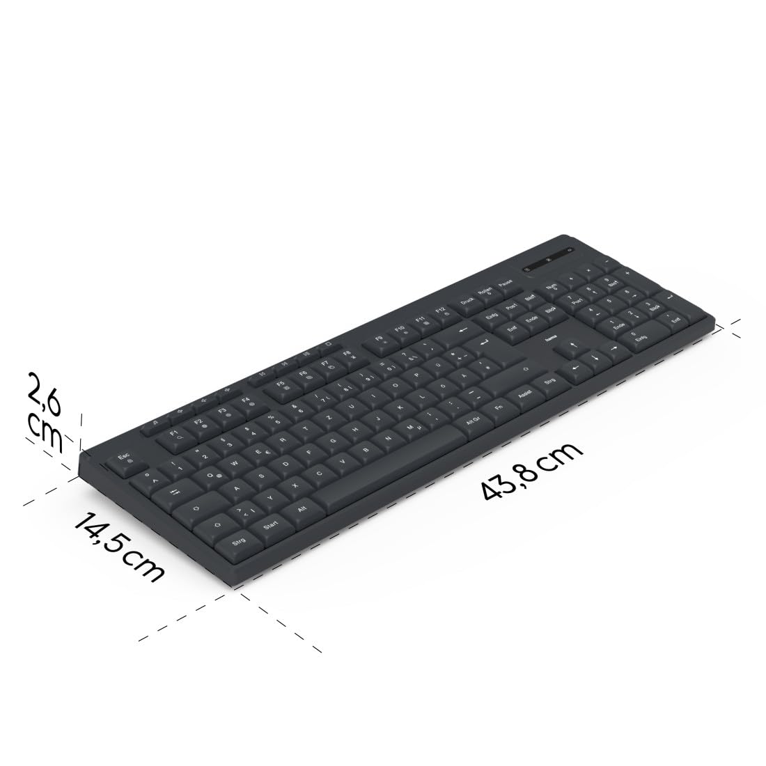 hama-funktastatur-wk-200-2-4-ghz-qwertz-multimedia-tasten-ki-assistent image 6