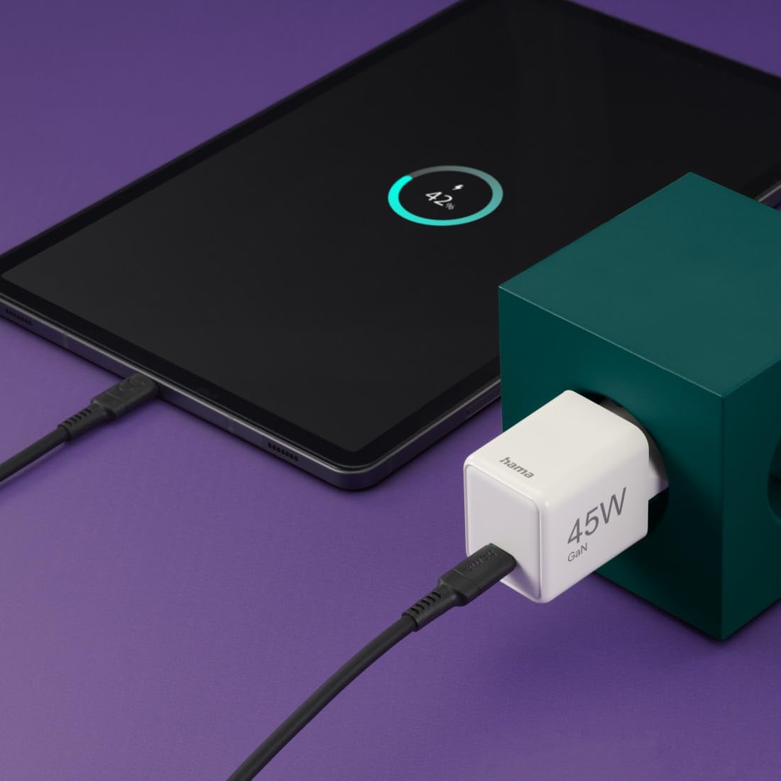 hama-45w-gan-schnellladeger-t-usb-c-power-delivery-quick-charge-super-mini-forma image 6