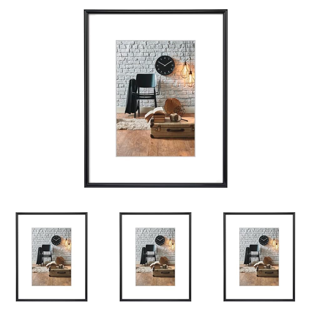 hama-bilderrahmen-sevilla-din-a4-mit-passepartout-15-x-20-cm-silber image 7