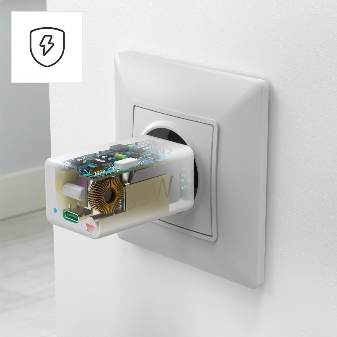 hama-gan-45w-usb-c-schnellladeger-t-mit-power-delivery-qualcomm-quick-charge-3-0 image 3