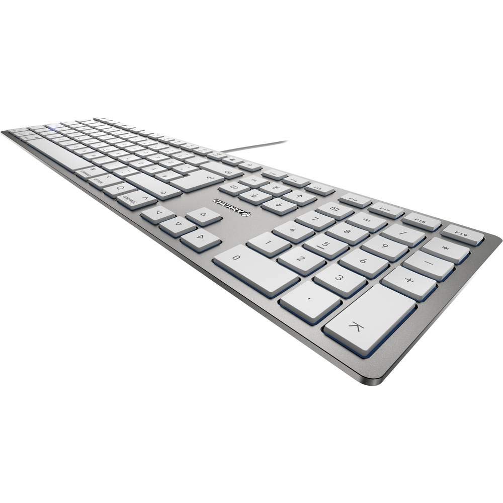 cherry-kc-6000-slim-for-mac-kabelgebundene-tastatur-usb-a-deutsch-wei-qwertz-lay image 4